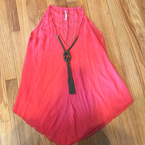 Kanvas Women’s Coral Blouse Size Small - Picture 1 of 3